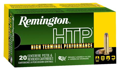 Remington HTP Pistol Ammunition, 38 Special, Lead Hollow Point, 158 gr, 890 fps, 20 Rd/Bx