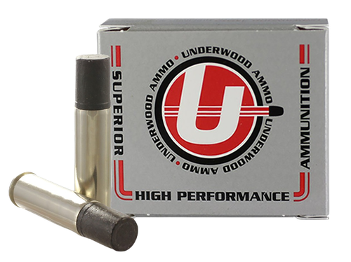 Underwood Pistol Ammunition, 500 S&W, Hard Cast Wide Flat Nose, 700 GR, 1200 fps, 20 Rd/bx
