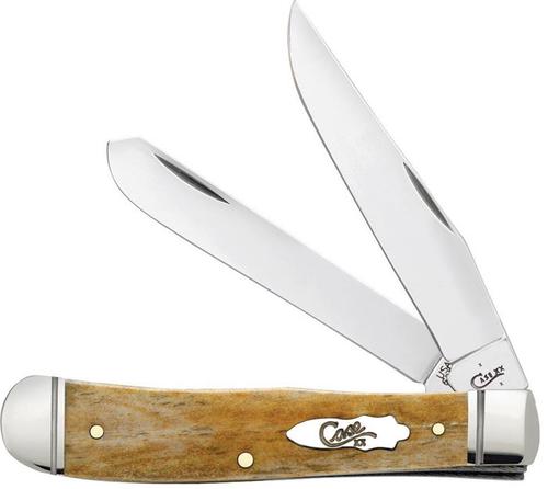 Case Smooth Antique Bone Trapper Pocket Knife