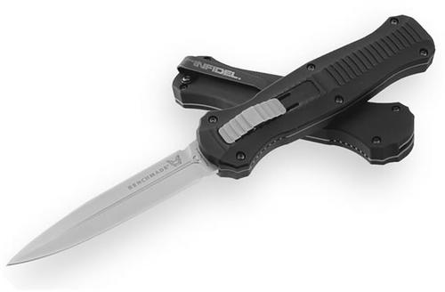 Benchmade Infidel OTF Knife w/Black D2 Double-Edge Dagger Blade
