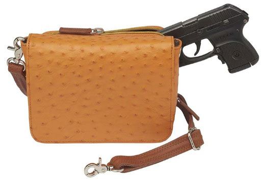 Gun Tote'n Mamas Cross Body Organizer, Burnt Orange (GTM-15OST/ORG)