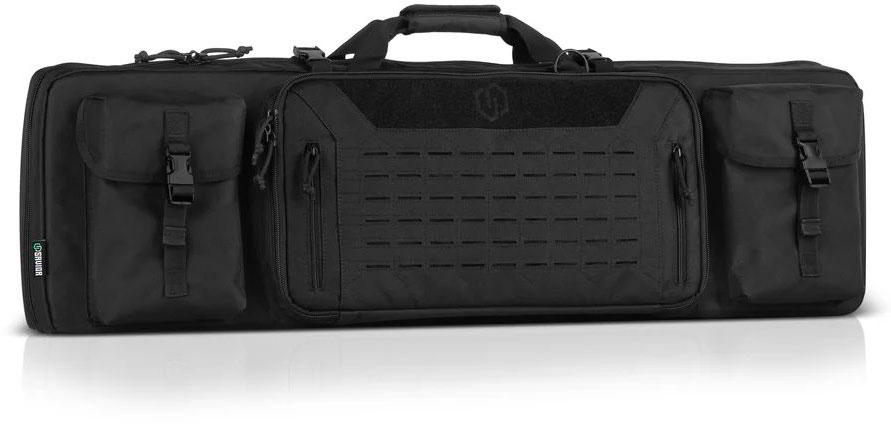 Savior Equipment Urban Warfare Double Rifle Case, 36", Black (RB-3612DG-VER2-BK)