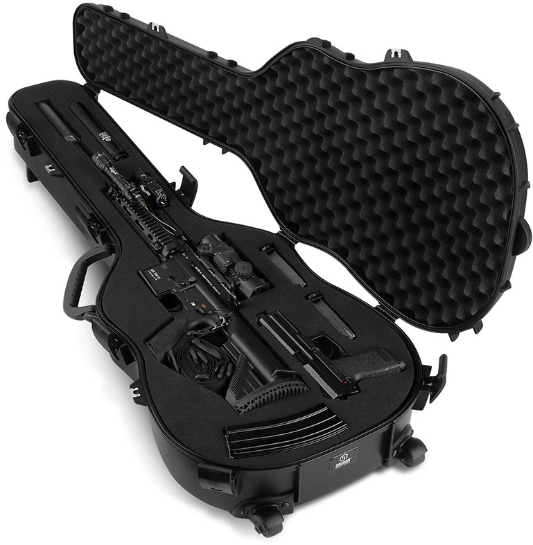 Savior Equipment Ultimate Guitar Case, 45", Black (RC-GT-ACOUSTIC-BK)