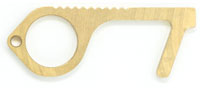 KeySmart CleanKey Brass Hand Tool (KS904-BRS)