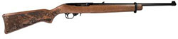 Ruger 10/22 Rifle 1103WT22, 22 LR, 18.5", Semi-Auto, White Tail Scene Engraved Birchwood Stock, Blued Steel Finish, 10 Rds