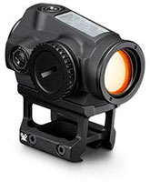 Vortex SPARC Solar SPC-404, 2 MOA LED Red Dot, w/ Multi-Height Mount System