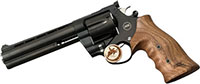 Nighthawk Korth Mongoose Revolver MONGOOSE6, 357 Magnum, 6" , Turkish Walnut Grips, DLC Finish, 8 Rds