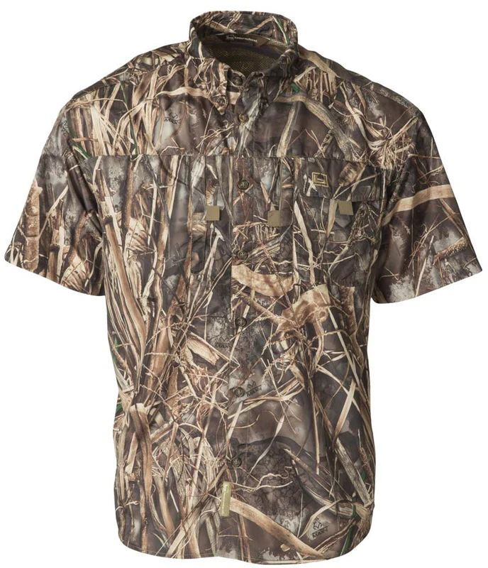 Banded Lightweight Vented Short Sleeve Hunting Shirt, MAX7, X-Large (B1030005M7XL)