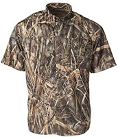 Banded Lightweight Vented Short Sleeve Hunting Shirt, MAX7, 2X-Large (B1030005M72X)