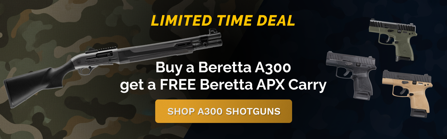 FREE APX Carry with purchase of select Beretta A300 Tactical Shotguns