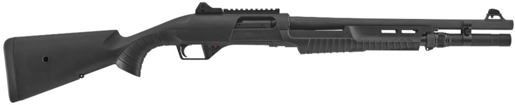 Benelli Nova 3 Tactical 922R Pump-Action Shotgun 21501, 12 Ga, 18.5", Black Synthetic Finish