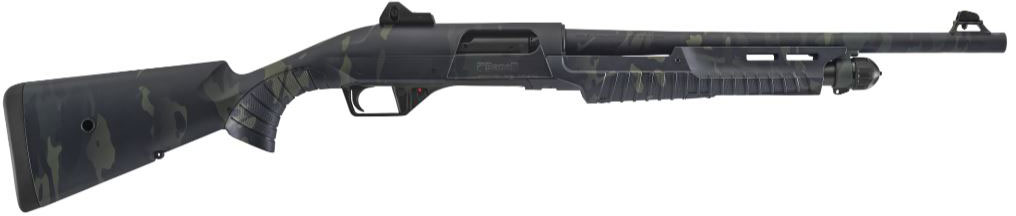 Benelli Nova 3 Tactical Pump-Action Shotgun 21505, 12 Ga, 18.5", MultiCam Black Synthetic Finish