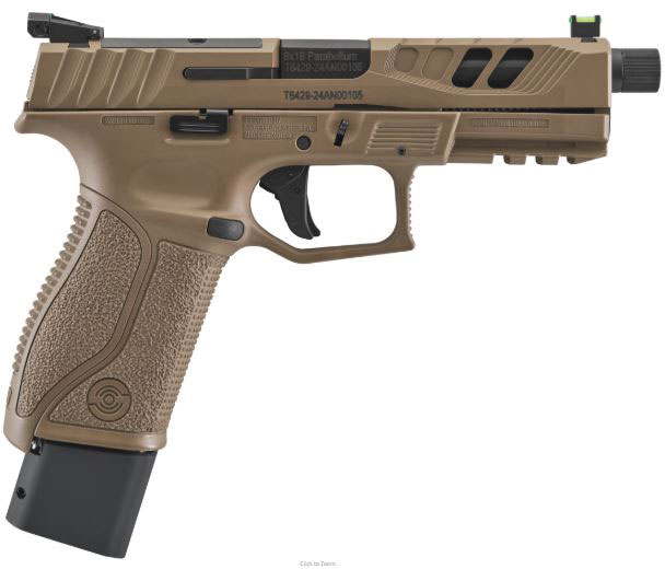 Stoeger STR Mid-Size Combat SX Pistol 37005, 9mm, Adj Sights, Smoked Bronze Cerakote, 20+1