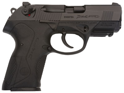 Beretta Px4 Storm Double/Single Action Compact Pistol JXC9F20, 9mm, 3.2", Polymer Grip, Black Matte Finish, 10 Rd