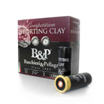 Baschieri & Pellagri Sporting Clays Target Loads CA7T03SPA001, 12 Gauge, 2-3/4", 1 oz, 1200 fps, #8 Shot, 25 Rd/Bx