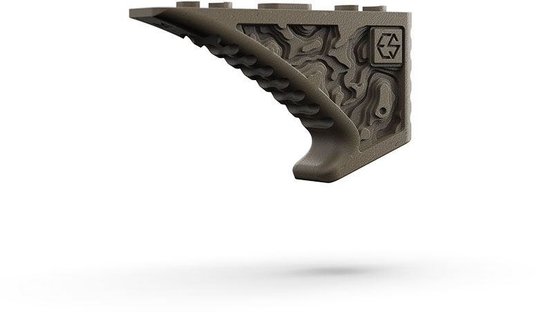 Edgar Sherman Design Enhanced Foregrip 1.5, Flat Dark Earth (EFG-1.5-FDE)