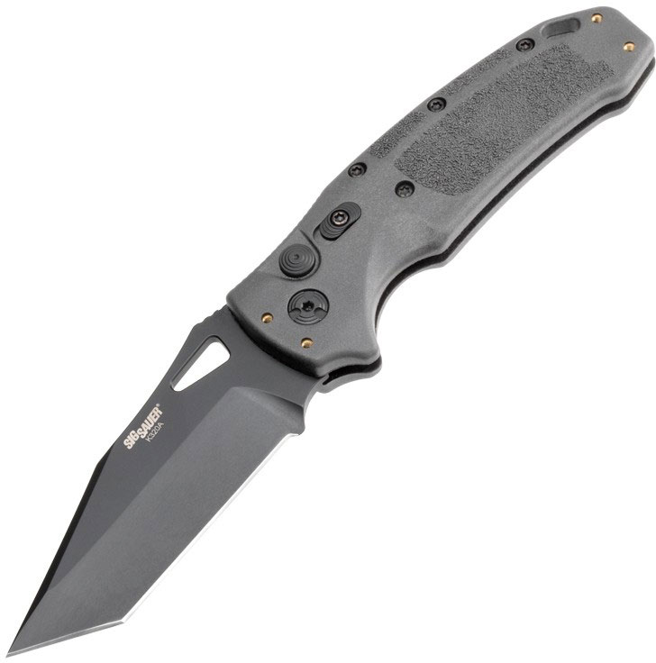 Hogue Sig K320A Automatic Folding Knife w/Tanto Blade, Gray (36322)