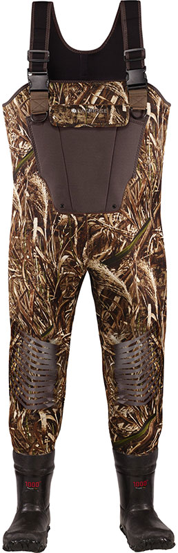 LaCrosse Footwear Youth Mallard II 1000G Chest Wader, Realtree Max-5, Size 5 M (7003205M)