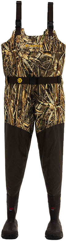 LaCrosse Footwear Men's Wetlands II 1600G Insulated Chest Wader, Realtree Max-7, Size 11 King (73612611K)