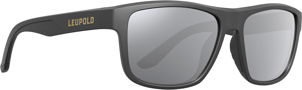 Leuopld Katmai Sunglasses, Matte Black, Shadow Gray Flash (179097)
