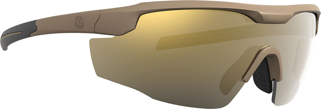Leupold Sentinel Sunglasses, Matte Tan, Bronze Mirror (182671)