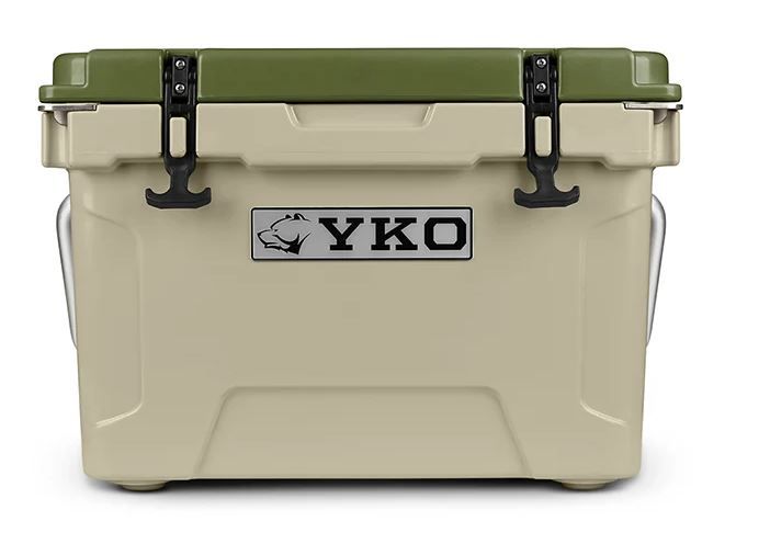 Yukon Outfitters Hard Cooler 20 QT, w/Able's Logo, OD/Tan (MGYHC2072)