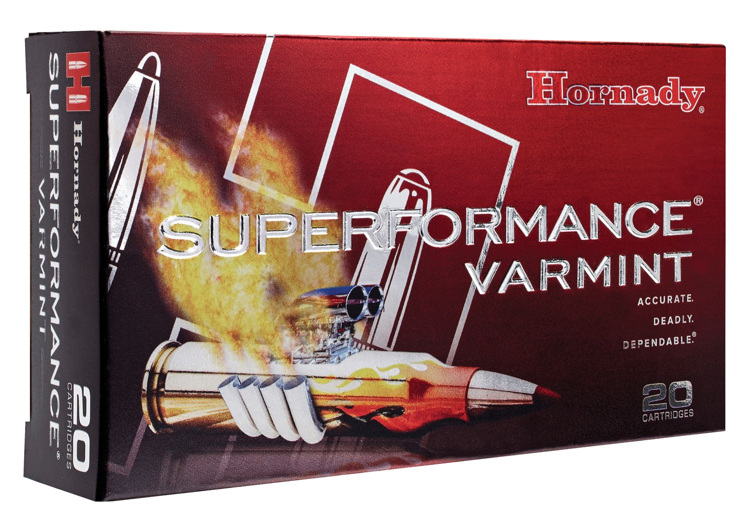 Hornady Superformance RNTX Rifle Ammunition 8309, 222 Remington, NTX Lead-Free, 35 GR, 20 Rd/bx