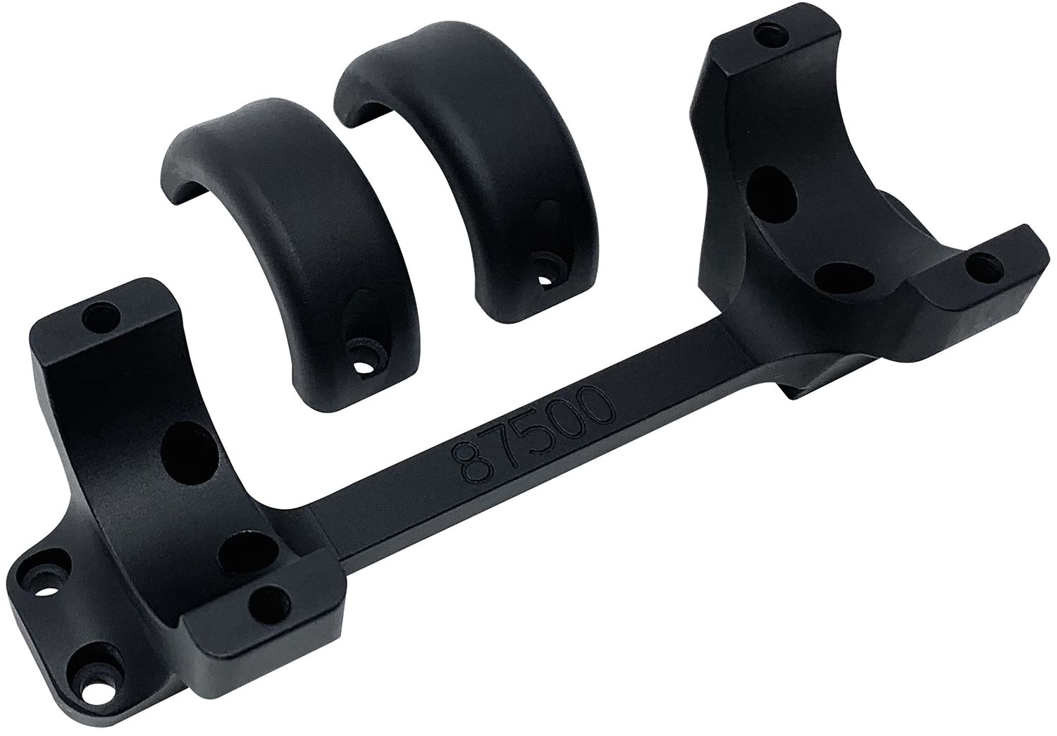 DNZ 87500 30MM High Short Action Matte Black Base/Rings For Browning Xbolt