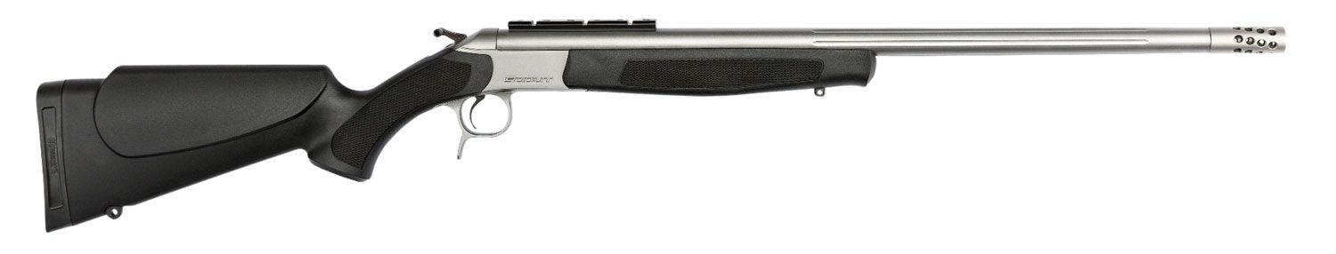 CVA Scout V2 Break Open Rifle CR4806S, 45-70 Government, 22", Black Synthetic Stock, Stainless Finish, 1 Rds