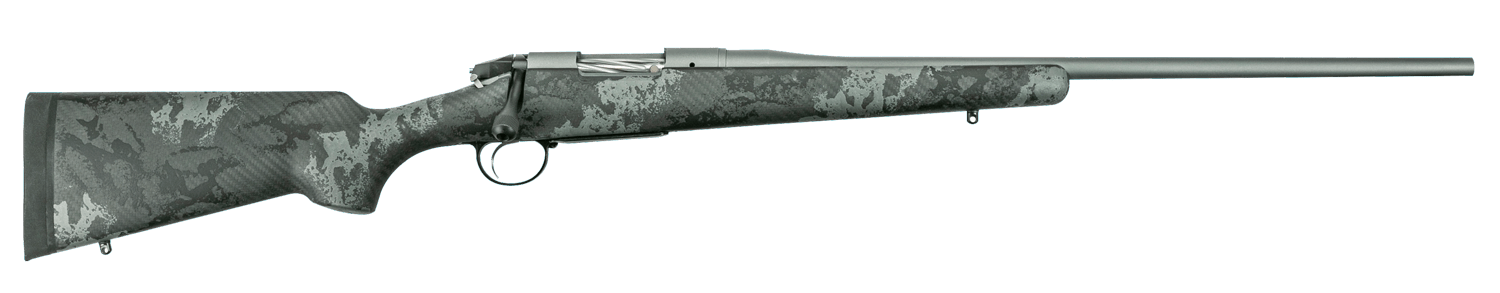 Bergara Premier Mountain 2.0 Bolt Action Rifle BPR2865PRC, 6.5 PRC, 24", Carbon Fiber Stock, Gray Cerakote Finish, 3 Rds