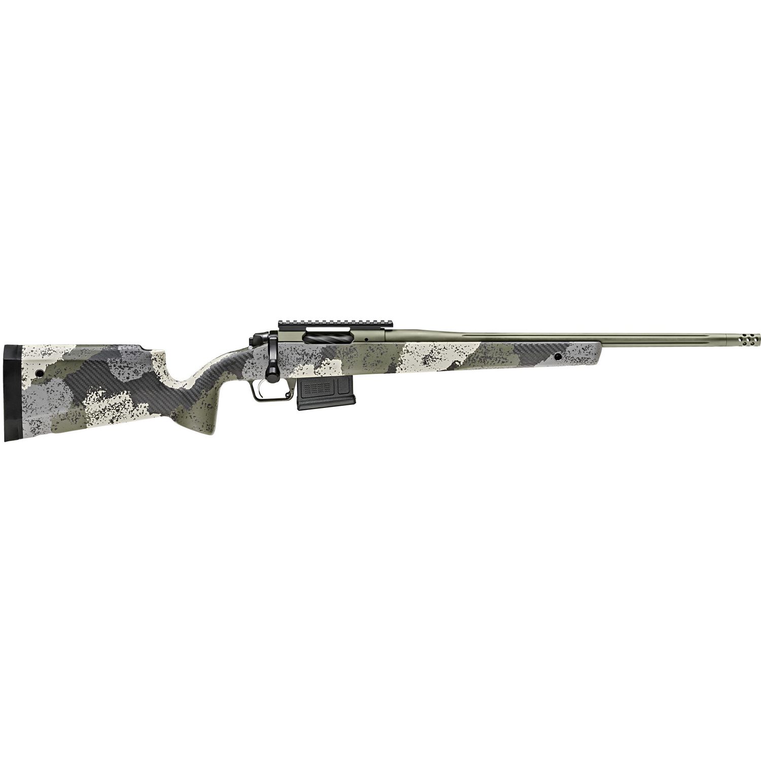 Springfield 2020 Waypoint Rifle BAW920308G, 308 Win, 20", Evergreen Camo Stock, Green Cerakote Finish, 5 Rds