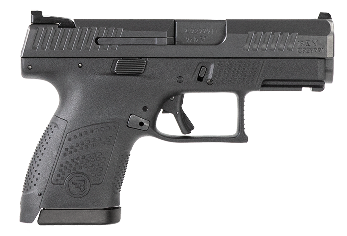 CZ P-10 S Semi Auto Pistol 01560, 9mm, 3.5", Polymer Grips, Black Finish, 10 Rds