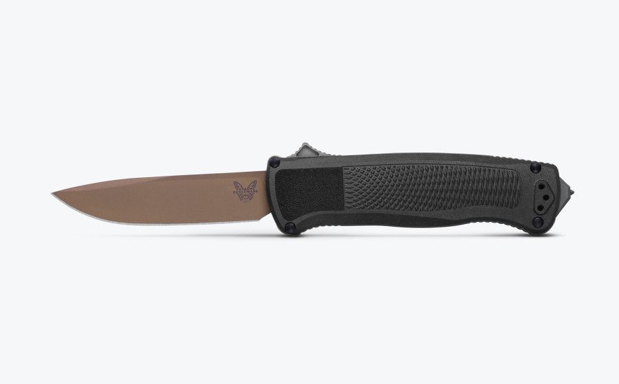 Benchmade Shootout Knife w/Plain Edge Drop Point Blade (5371FE)