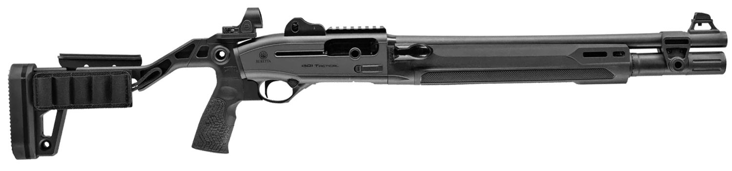 Beretta 1301 Tactical Mod 2 Shotgun J131M2PC18, 12 Gauge, 18.50", 3" Chmbr, Pistol Grip, Chisel Fixed Stock