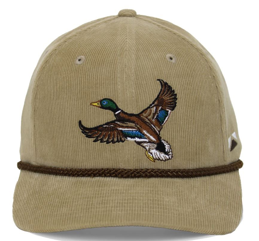 Paramount Outdoors, Corduroy Mallard Drake 6-Panel Performance Cap (PAO2430-D05-OSFM)