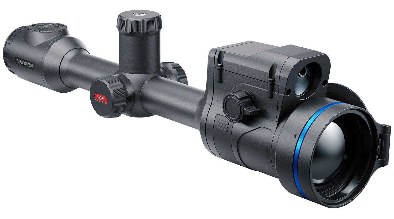 Pulsar Thermion 2 LRF XG60 Rangefinding Thermal Rifle Scope PL76577K, 4-32x, 640x480, 50Hz, 60mm, Black