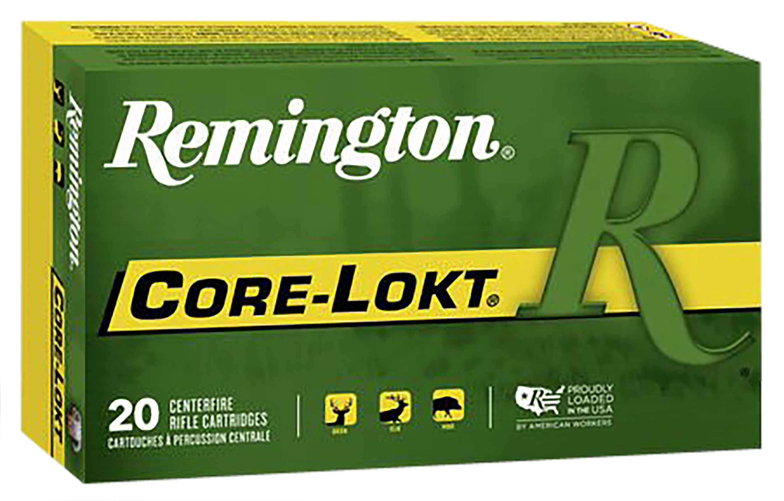Remington Rifle Ammuntion R30302, 30-30 Winchester, Core-Lokt Soft Point (SP), 170 GR, 2200 fps, 20 Rd/bx