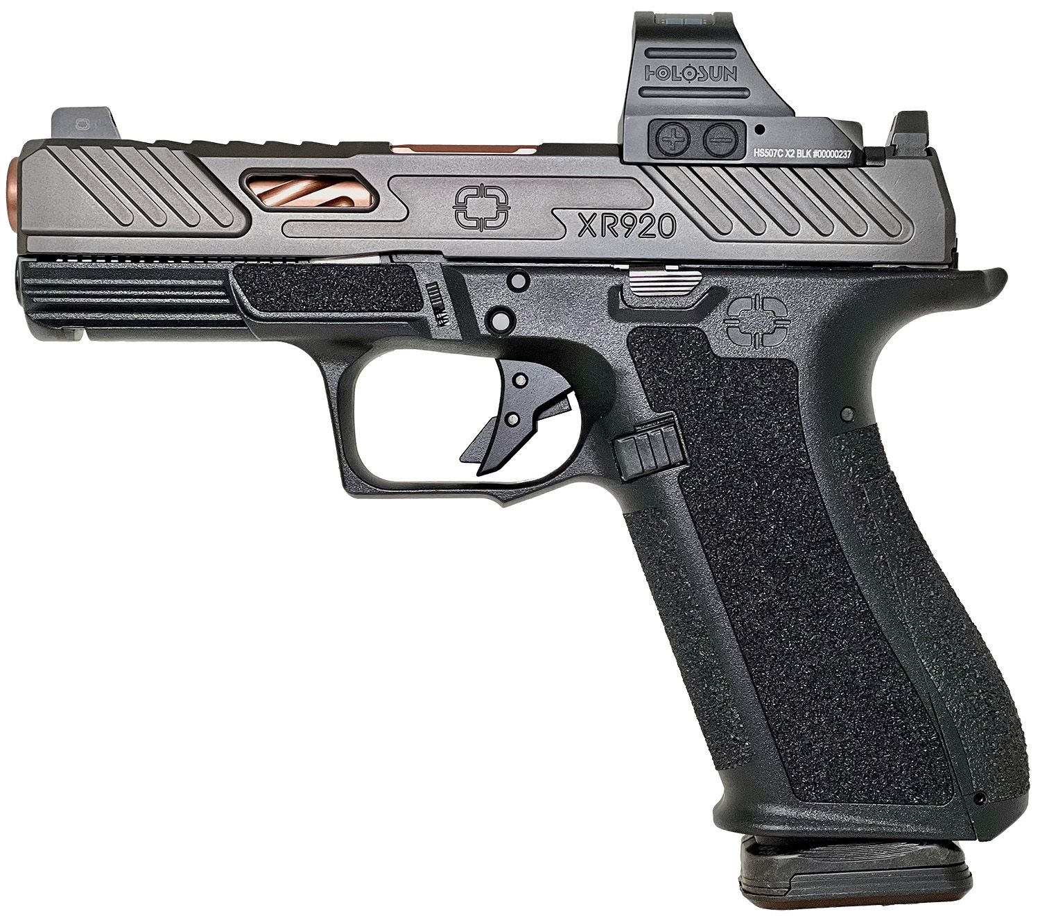 Shadow Systems XR920 Elite, SS3011H, 9mm Pistol, 5", TICN Match Grade Barrel w/Holosun 507C, 17+1