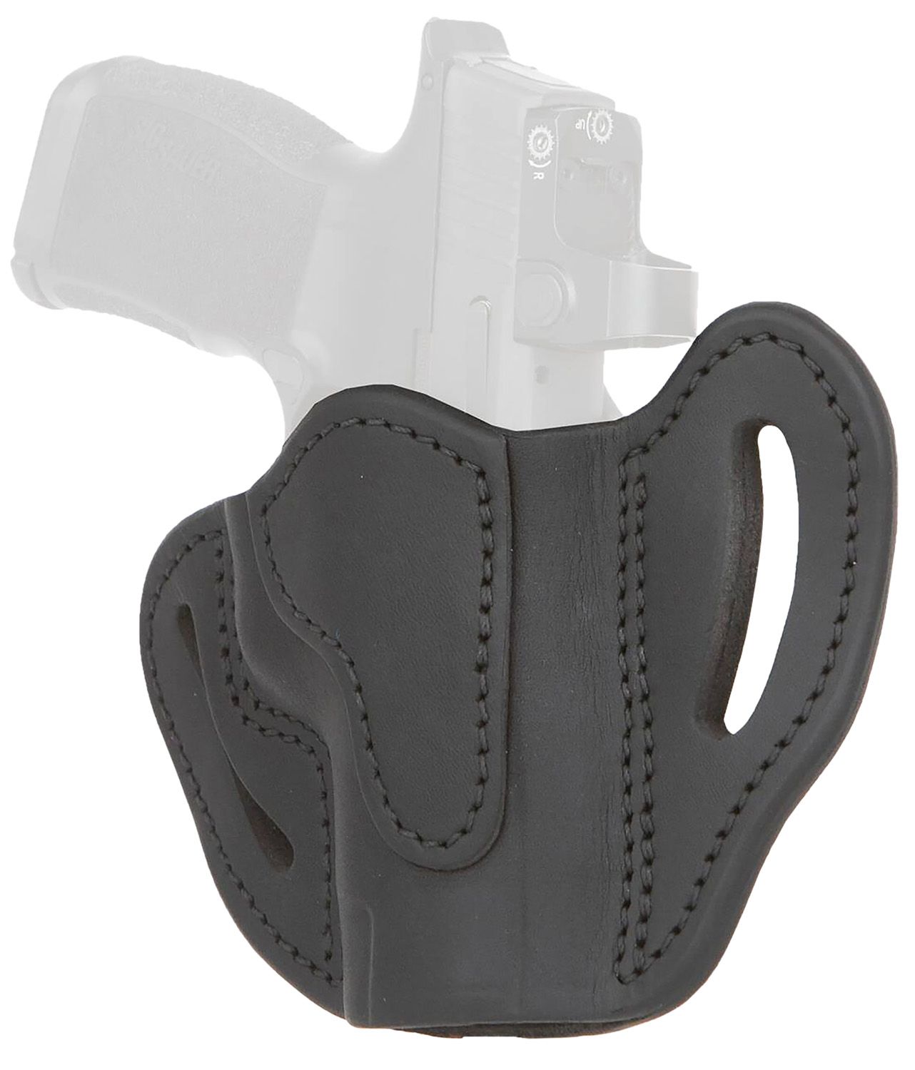 1791 BHC MAX Optic Ready Holster (OR-BH-CMAX-SBL-R), OWB, Right Handed, Stealth Black