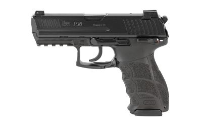 Heckler & Koch P30S V3 DA/SA Pistol 81001102, 9mm, 3.85 in, Sythetic Grip, Black Finish, 20/17 Rd, Ambi Safety