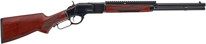 Uberti 1873 Hunter Short Rifle 342711, 45 Colt, 20", A-Grade Walnut Stock, Blued Finish