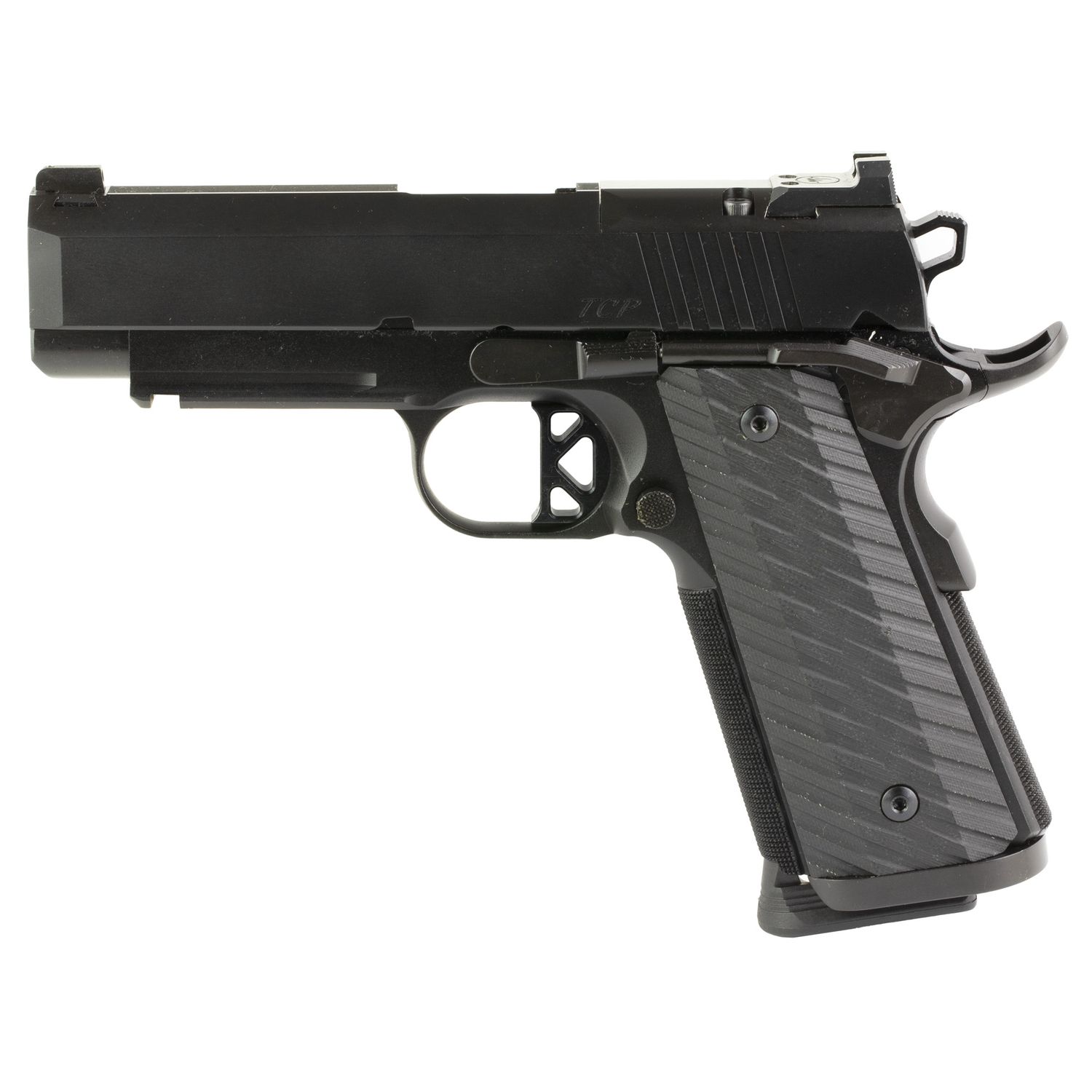 CZ-USA Dan Wesson TCP OR Pistol 01798, 45 ACP, 4", Black G10 Grips, Black Finish, 8 Rds