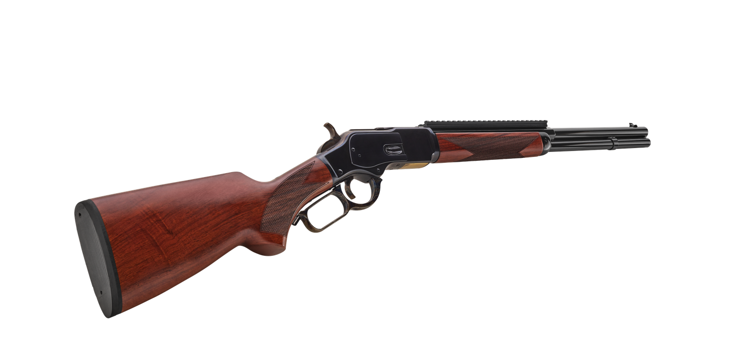 Uberti 1873 Hunter Short Rifle 342711, 45 Colt, 20", A-Grade Walnut Stock, Blued Finish