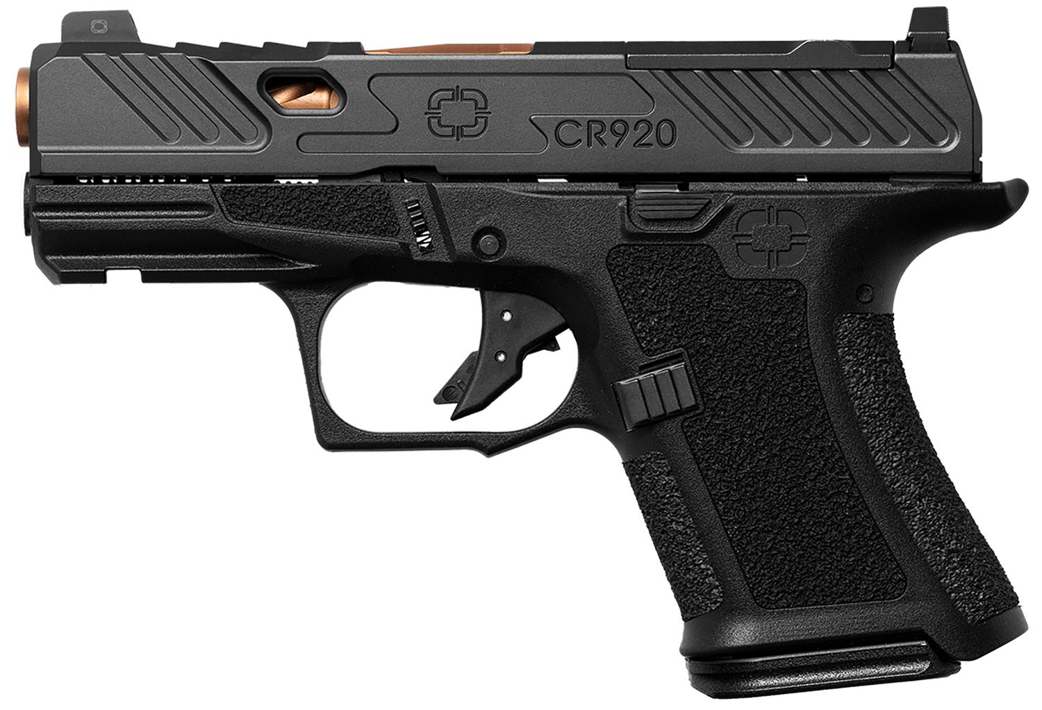 Shadow Systems CR920 Elite Sub-Compact, SS4039, 9mm 3.4", TICN Match Grade Barrel & Optic Ready, 10/13 Rnd