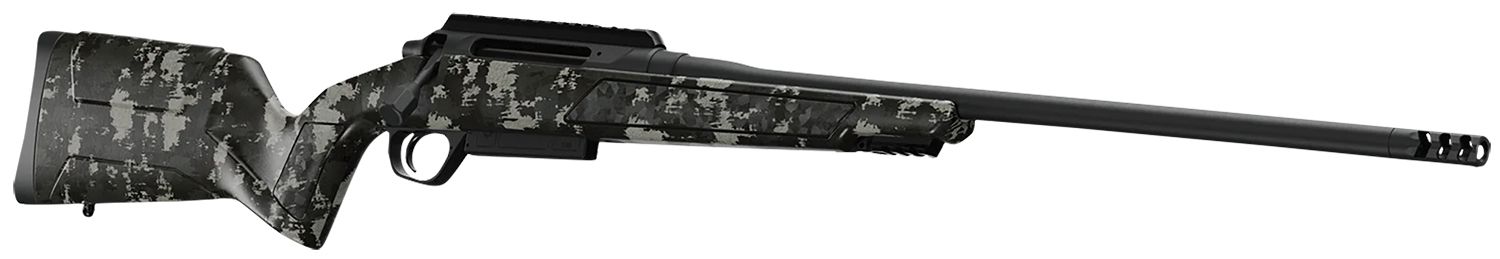 Christensen Arms Model 25 Evoke Hunter, Rifle 8011502500, 6.5 PRC 22" Hybrid Hunter Camo Stock, Black Cerakote Finish, Trigger-Tech Trigger, 4+1