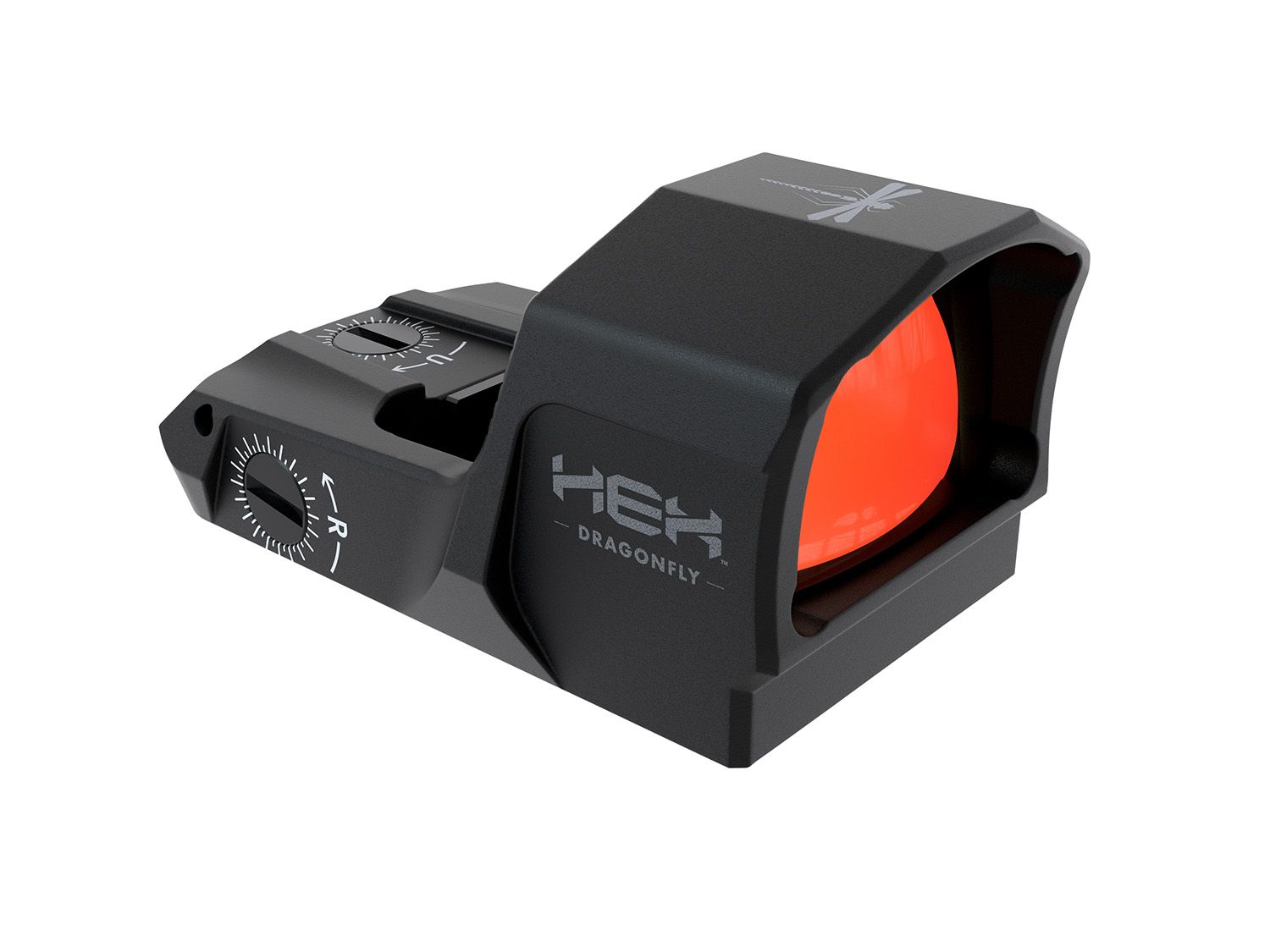 HEX Dragonfly Black Anodized 3.5 MOA Red Dot, (GE5077STNDRET)