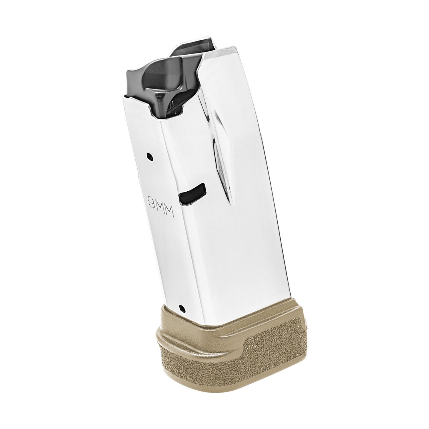 Springfield Hellcat 9mm 13 Round Stainless Magazine, FDE (HC5913F)