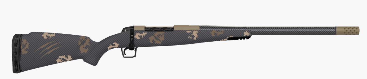 Fierce Carbon Rogue Bolt Action Rifle ROG300622BRS, 30-06 Springfied, 22" Threaded, Smoked Bronze/Sonora Camo Stock