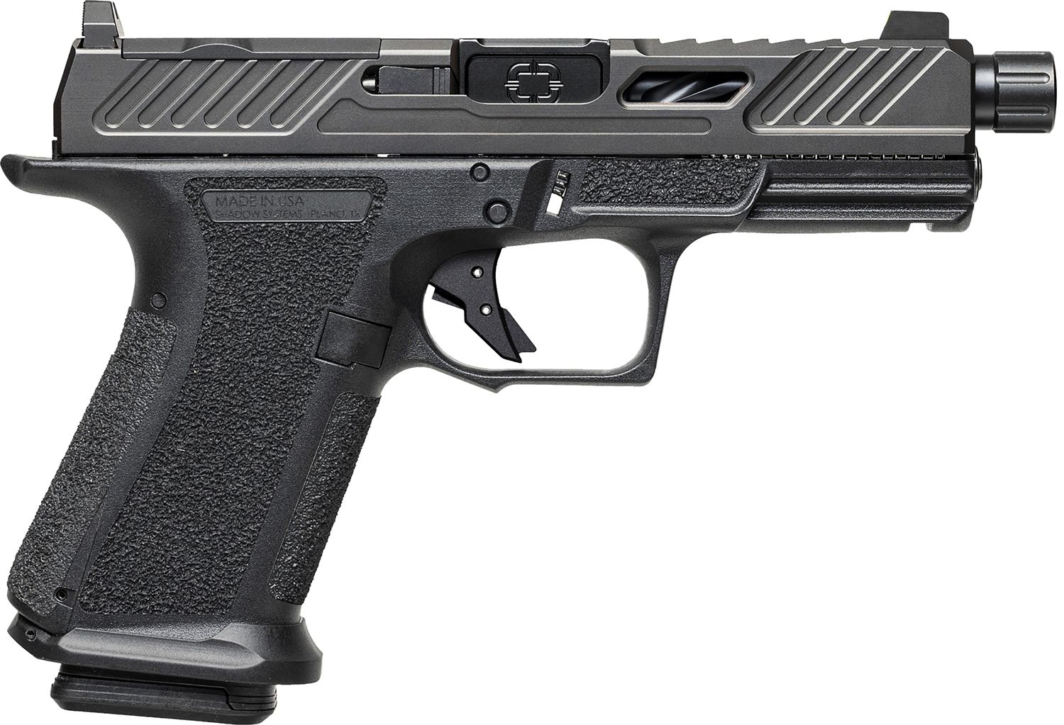 Shadow Systems MR920 Elite Combat, SS1010, 9mm 4", Nitride Match Grade Threaded Barrel & Optic Ready, 15+1