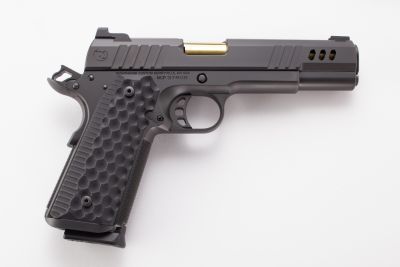 Nighthawk Custom Boardroom Series President Pistol 0018, 45 ACP, 5", Black Grips, Black Finish, 8 Rds